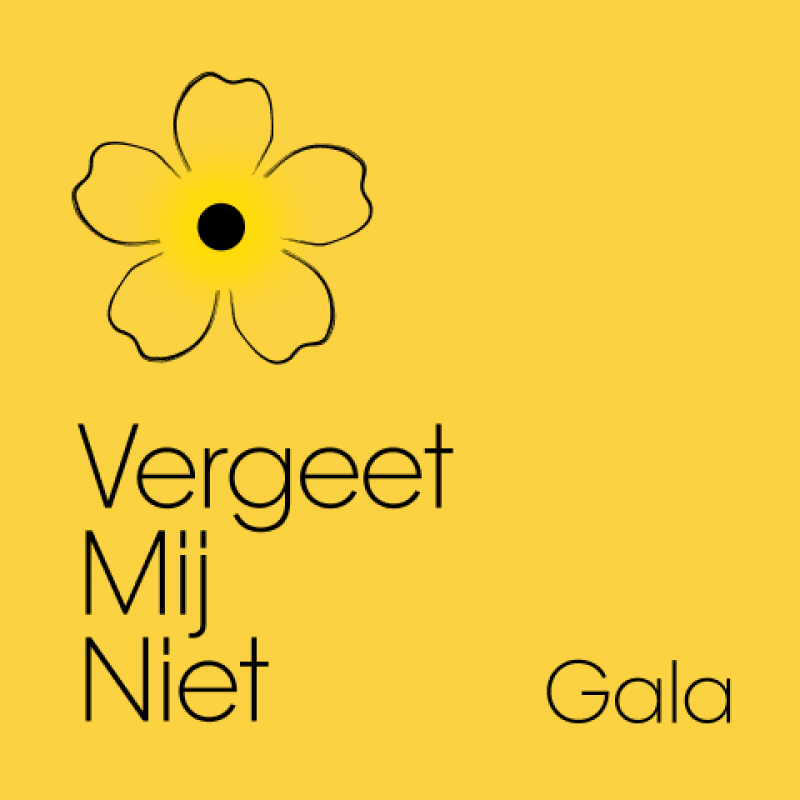 Logo Vergeet Mij Niet Gala.